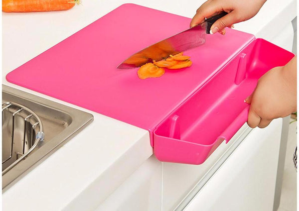 CreativeArrowy 2 in 1 Kitchen Chopping Board Non-slip Cutting