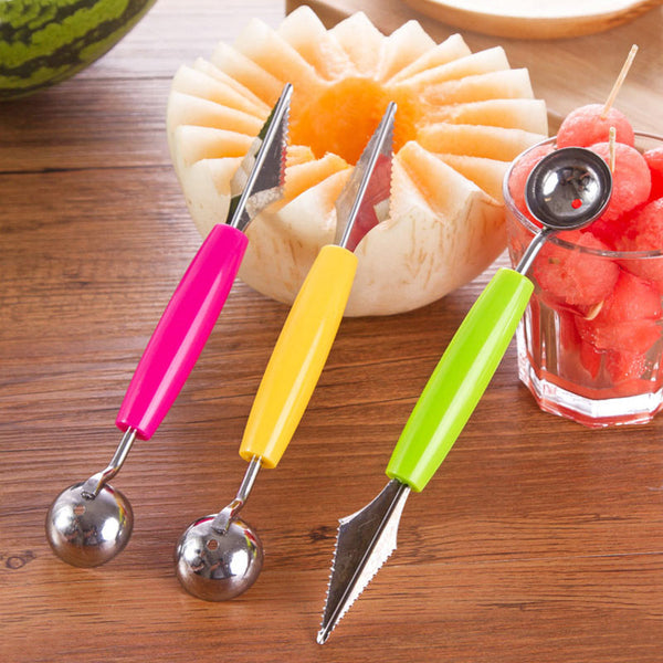 Double-End Multi Functional Fruit Carving Knife - Kitchen Magic Tools