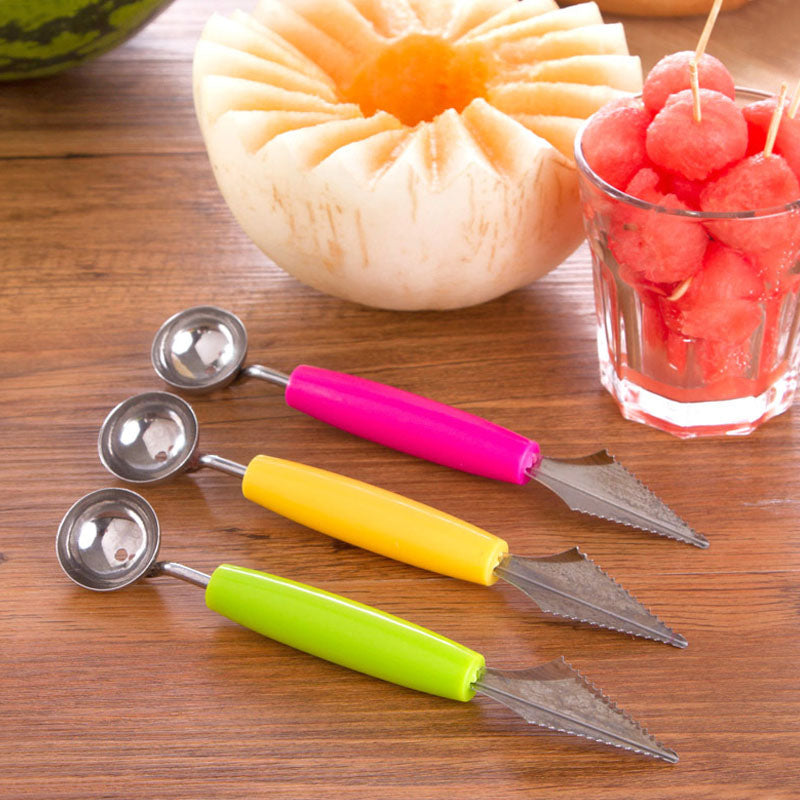 Double-End Multi Functional Fruit Carving Knife - Kitchen Magic Tools
